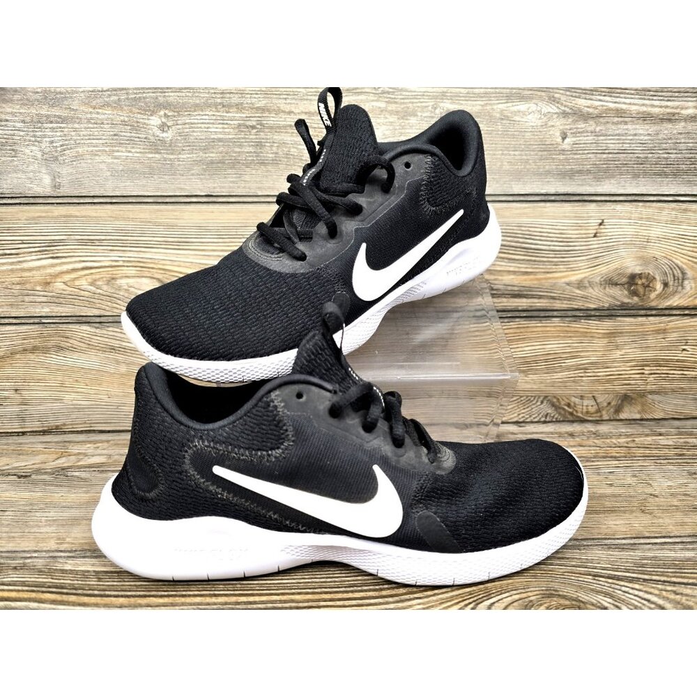 Nike Flex Experience RN 5 Black/White Running Shoes Sneakers Women's Size 7.5